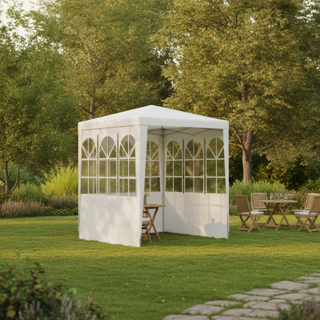 Tente de réception 2x2m : Abri élégant et pratique