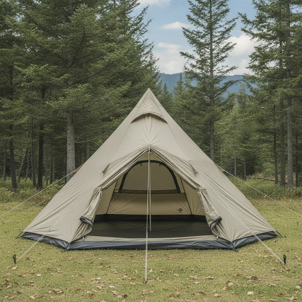 Tente Tipi 4 Places Spacieuse et Imperméable