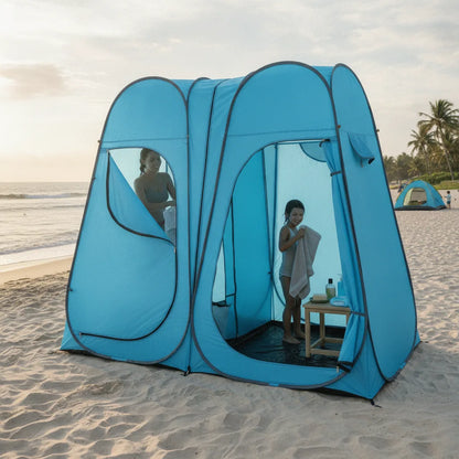 Tente de Douche Familiale Pop-Up Intimité Extérieure