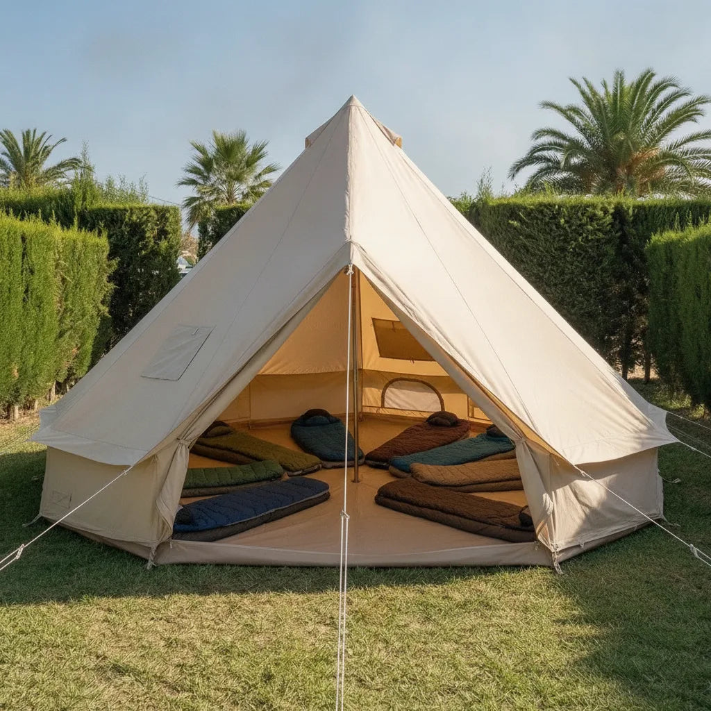 Tente Yourte 8P TC Cotton 4 Saisons