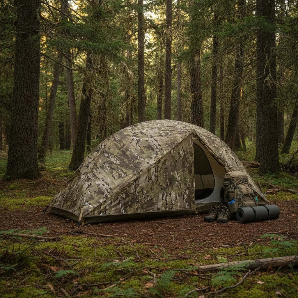 Tente Camouflage 1 Personne 4 Saisons