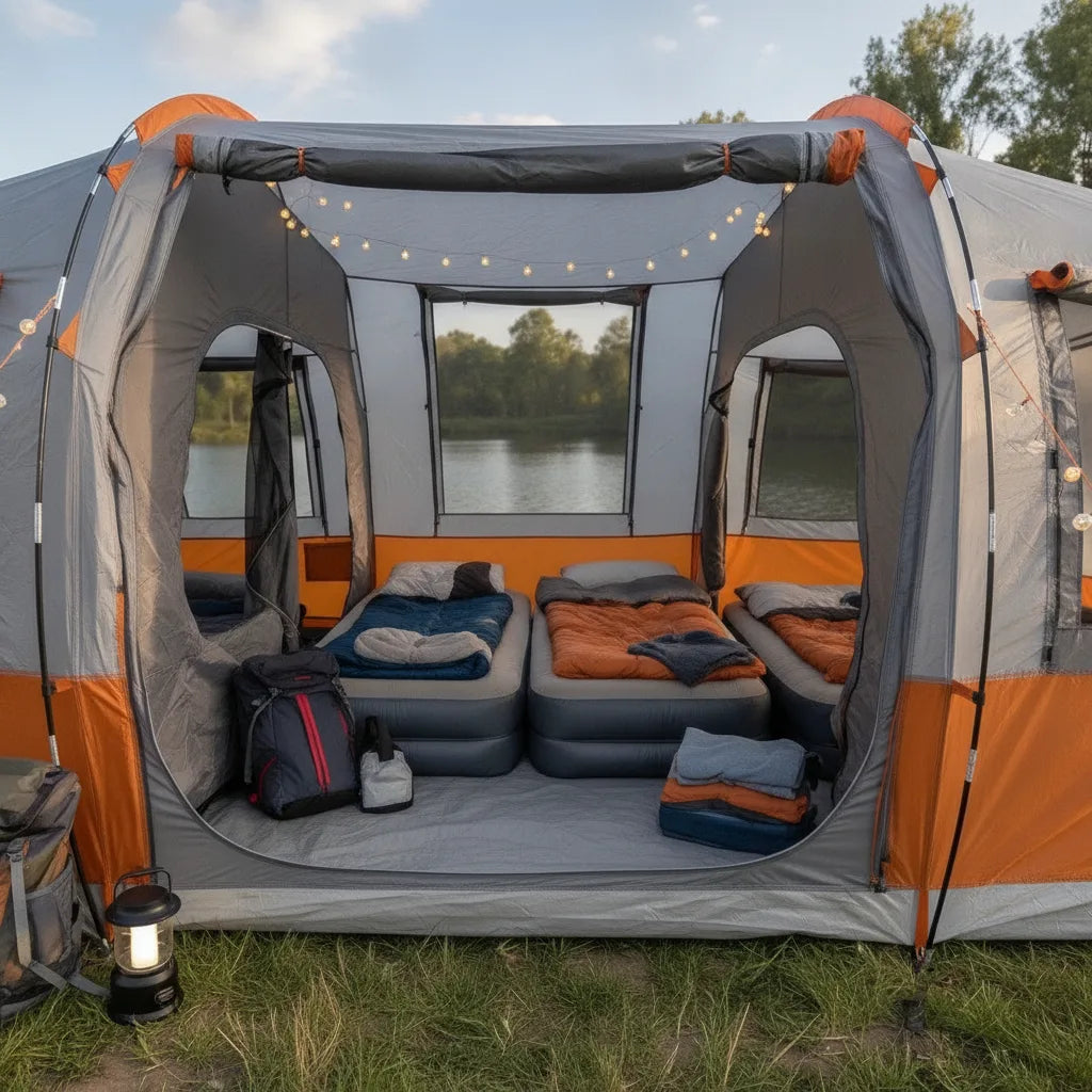 Tente Familiale 6 Places Spacieuse et Confortable