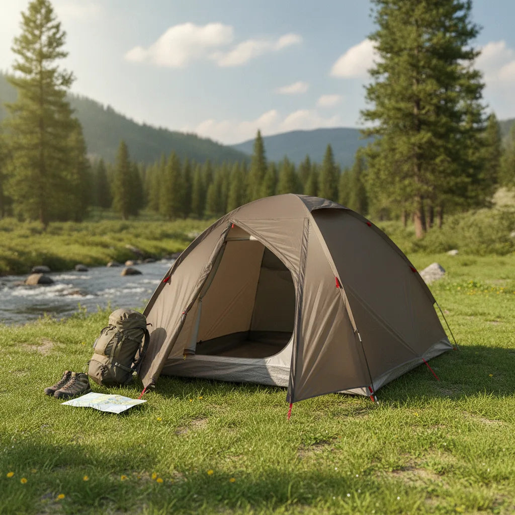 Tente 3 Places Légère : Camping, Randonnée, Pêche