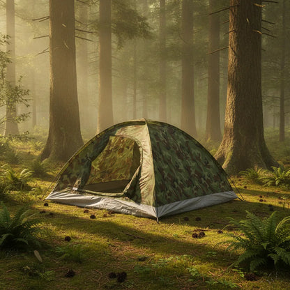 Tente Camouflage 2 Places - Abri Nature & Camping