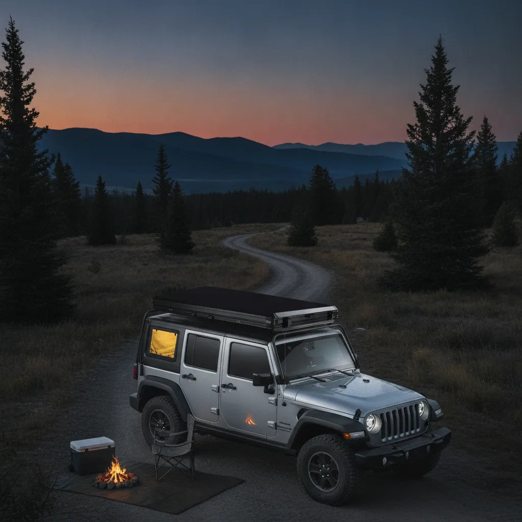 Tente de Toit Rigide 2 Personnes - Aventure Outdoor