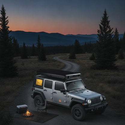 Tente de Toit Rigide 2 Personnes - Aventure Outdoor