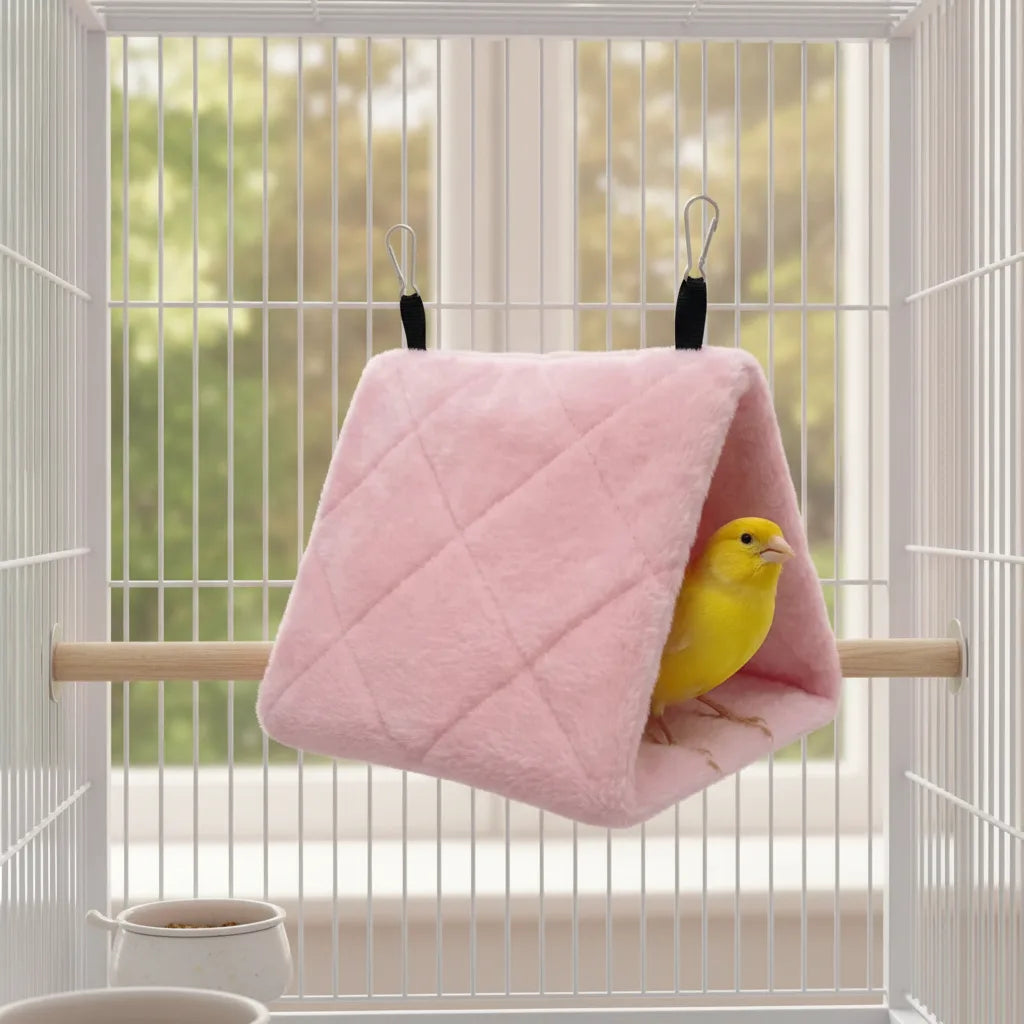 Tente Douillette pour Oiseau - Sécurité & Confort