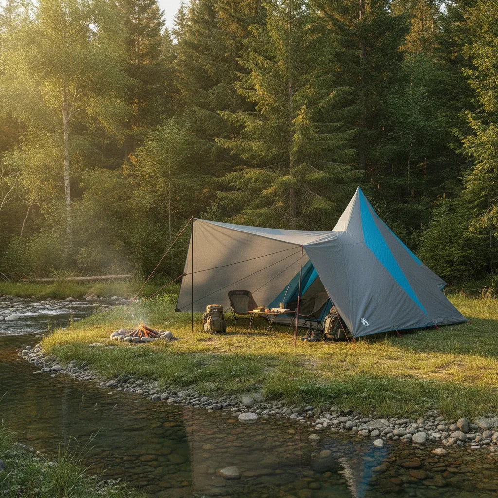 Tente Tipi Familiale 8 Personnes - Confort & Style Camping