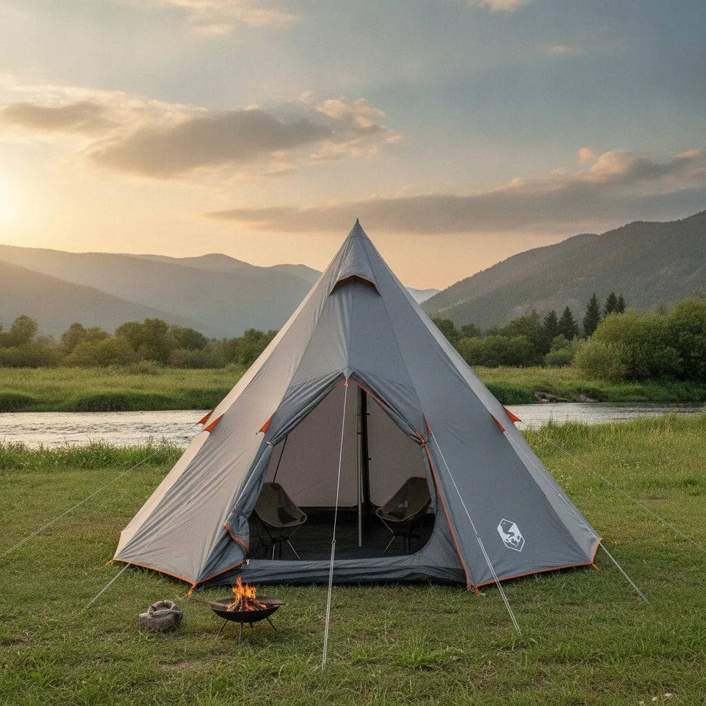 Tente Tipi Familiale Spacieuse 6 Personnes
