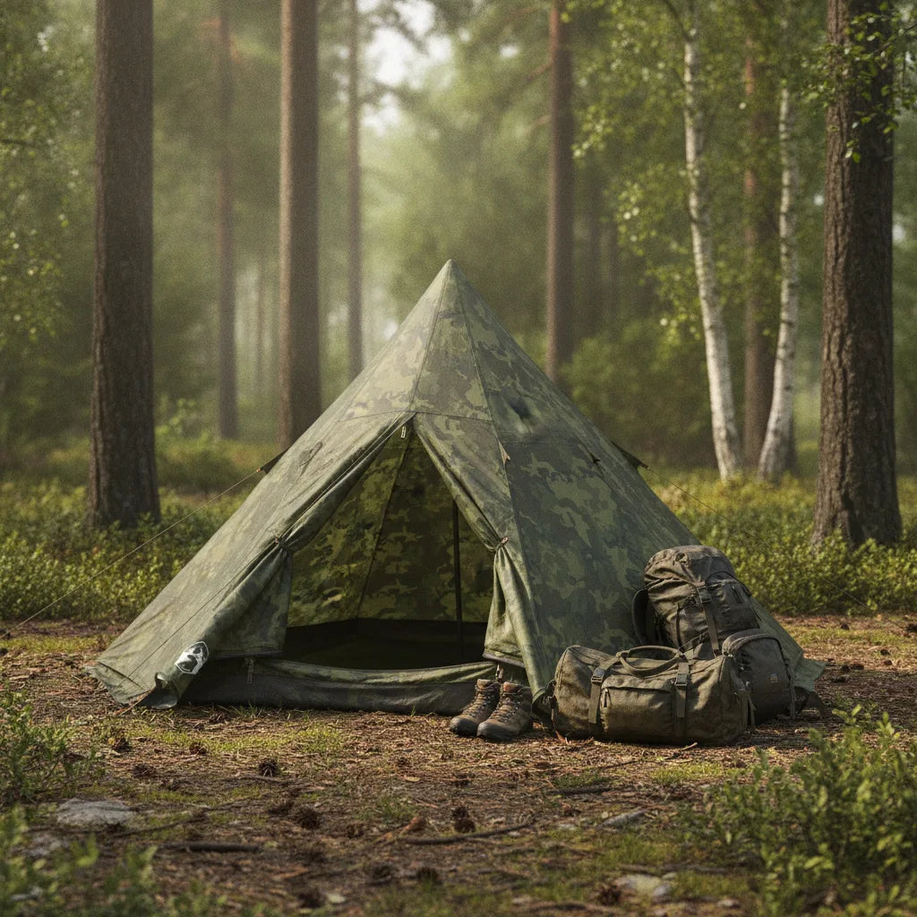 Tente Tipi Militaire 6 Personnes Imperméable