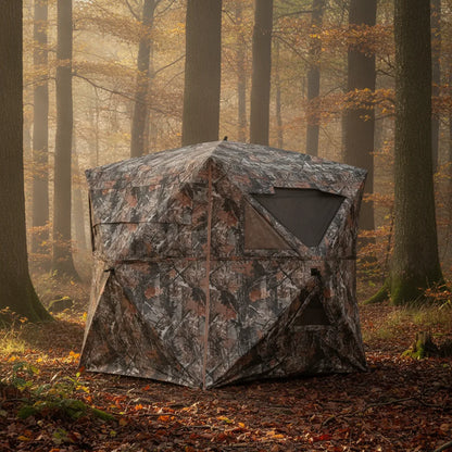 Tente de Chasse Camouflage 4 Personnes Imperméable