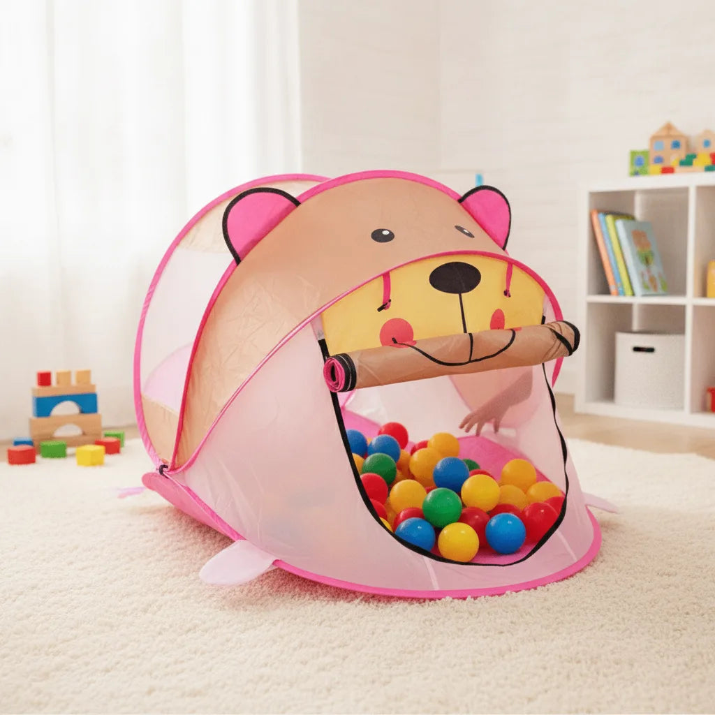Tente Pop Up Enfant : Aire de Jeu & Cabane Magique