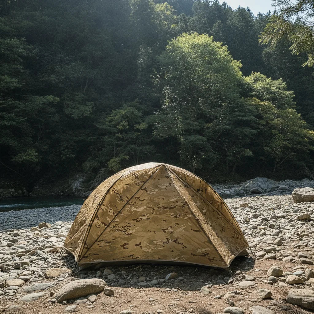 Tente Camouflage 1 Personne 4 Saisons