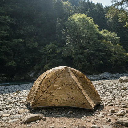 Tente Camouflage 1 Personne 4 Saisons