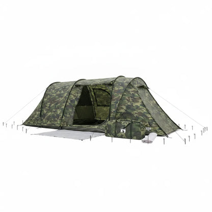 Tente Camouflage 6 Places - Aventure & Camping Familial