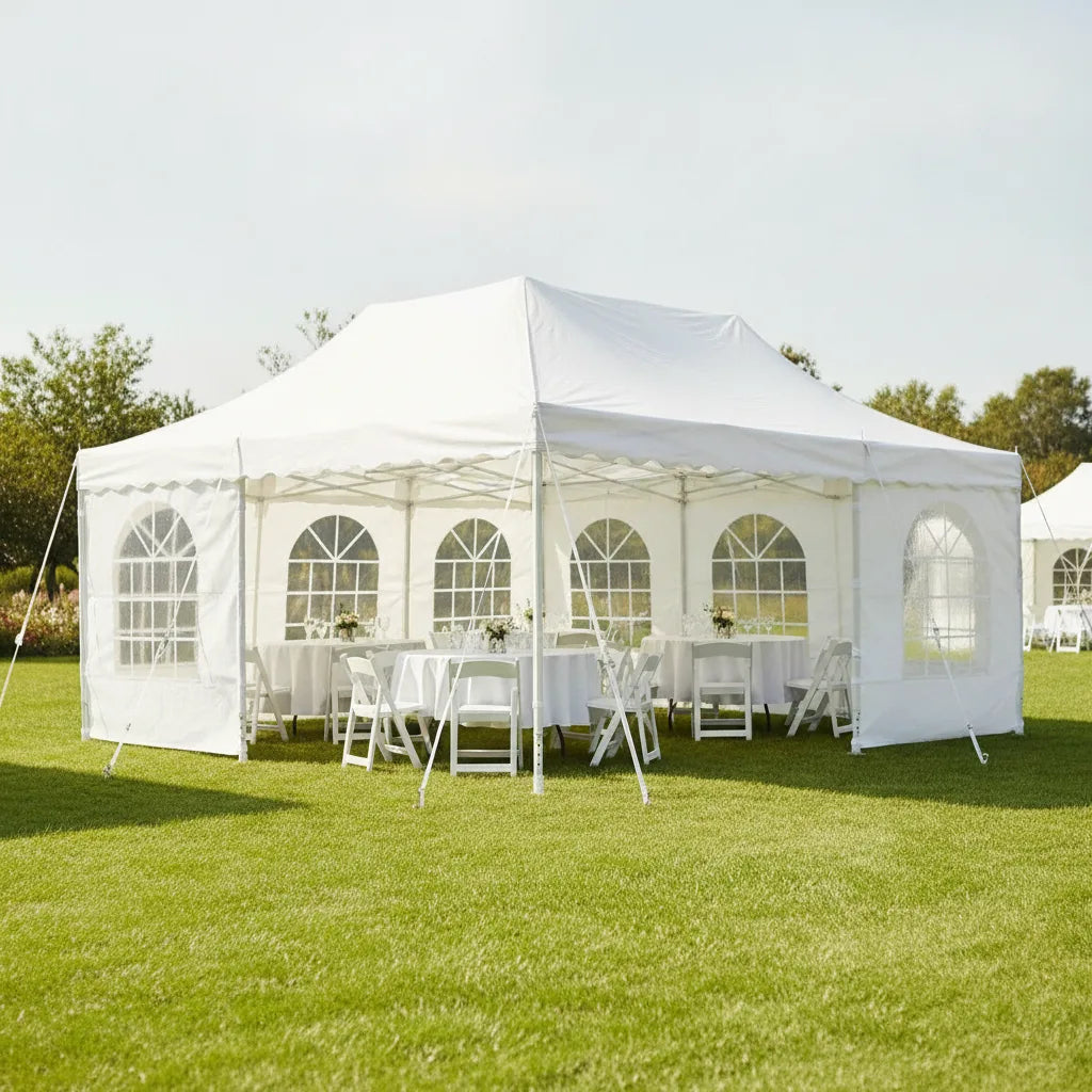 Tente de réception 3x6m - Espace événementiel chic et résistant