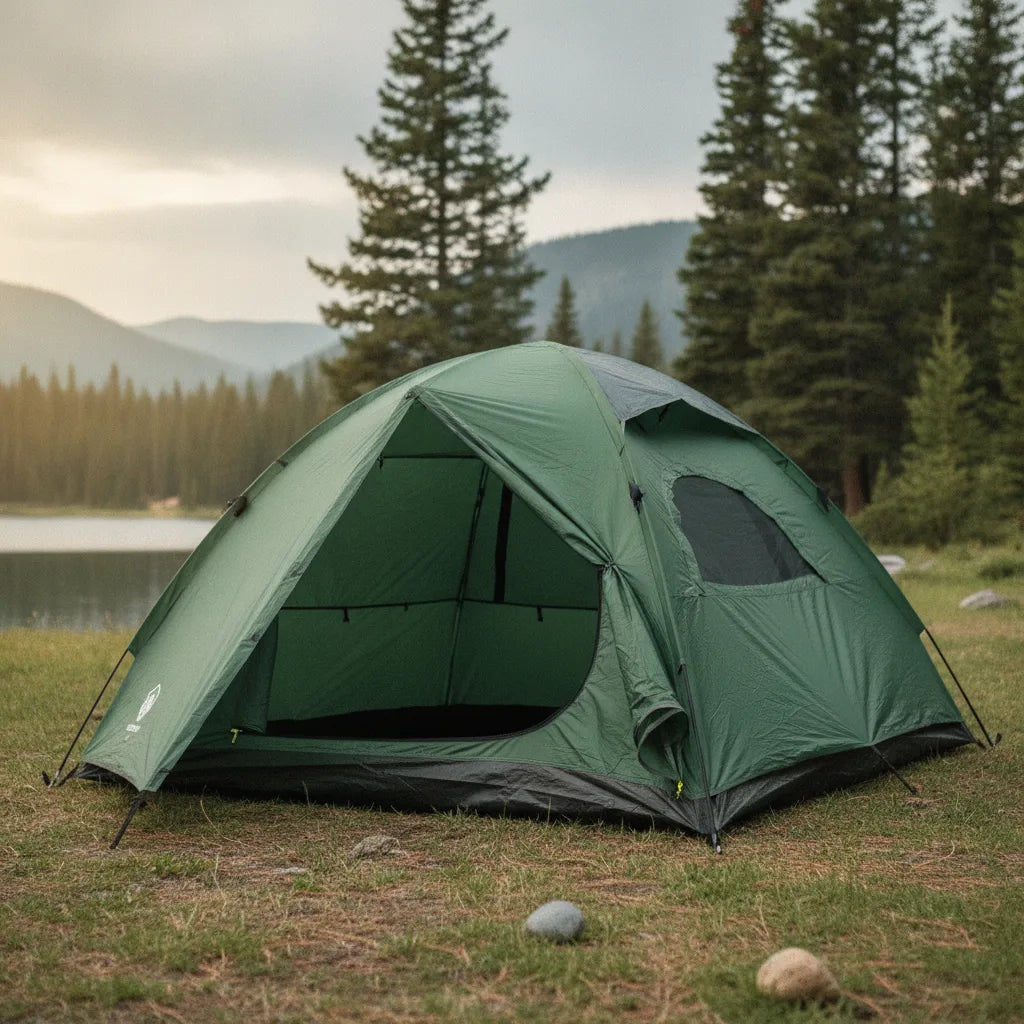 Tente Dôme 3 Places : Camping & Pêche Confortable