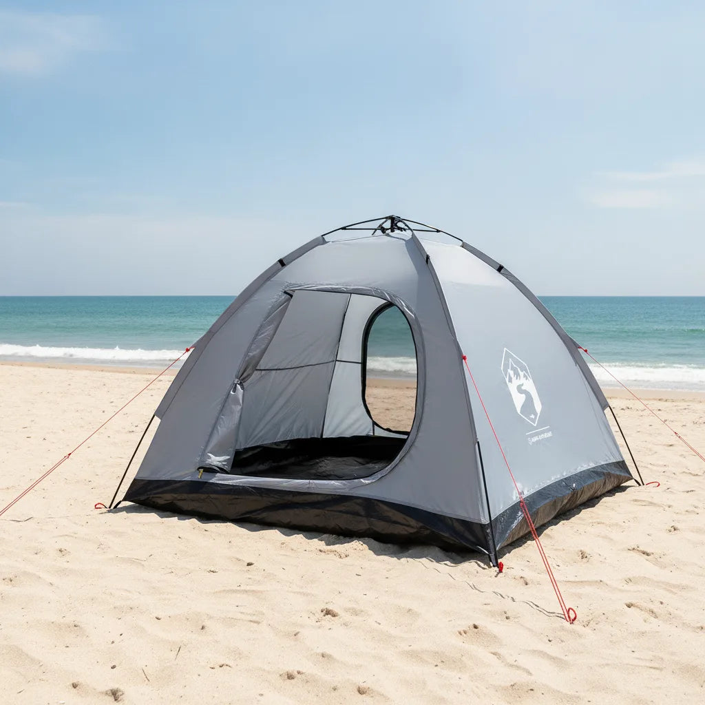 Tente de plage anti-UV UPF 50+ légère