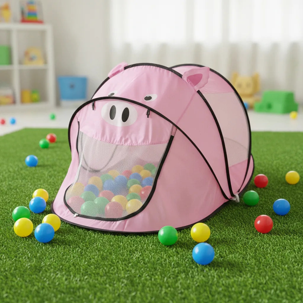 Tente Pop Up Enfant : Aire de Jeu & Cabane Magique