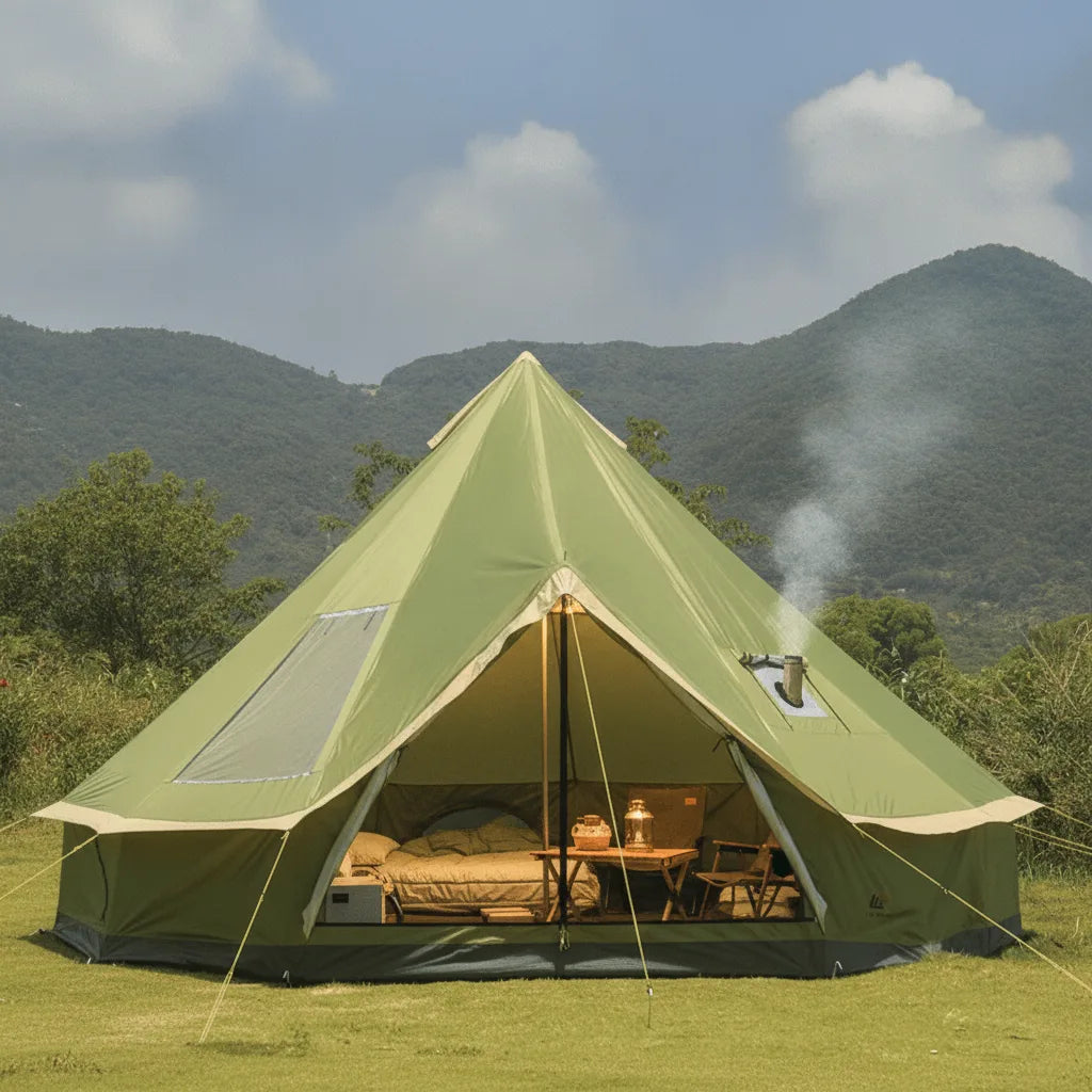 Tente Yourte Mongole 10 Personnes - Confort & Aventure