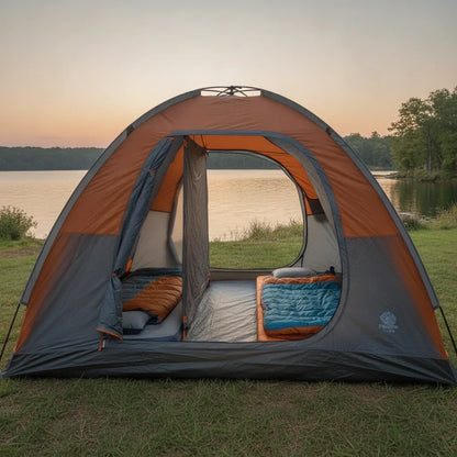 Tente 4 Places 2 Chambres - Intimité & Confort Camping