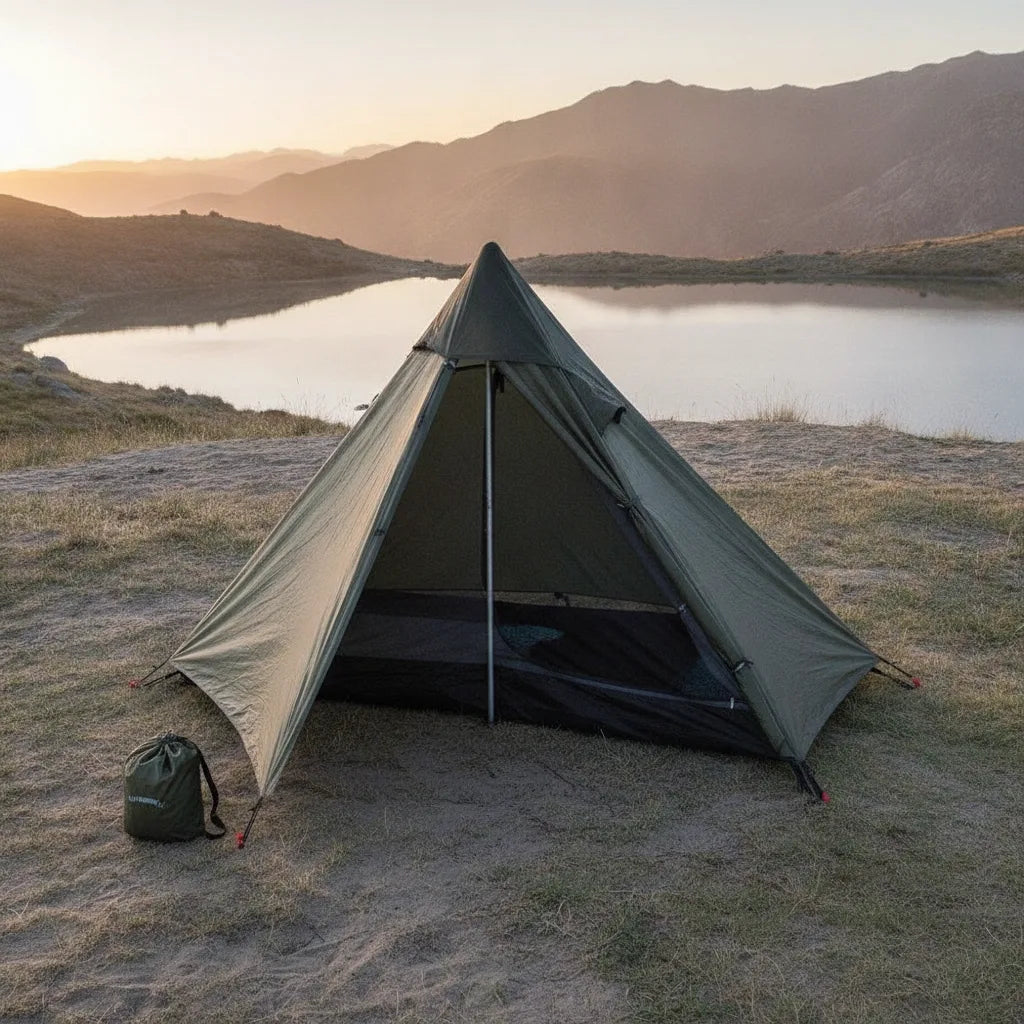 Tente Tipi 1 Place Ultra Légère 1,7kg