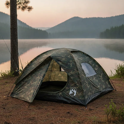 Tente Camouflage 3 Personnes : Abri Nature Discret