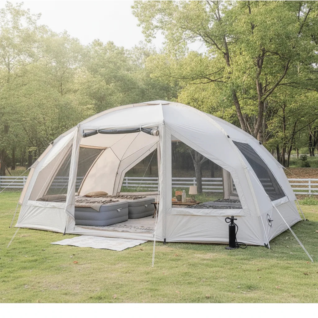 Tente Gonflable 4 Places Automatique - Espace & Confort