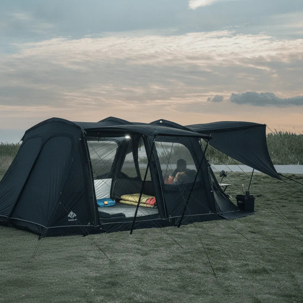 Tente Familiale Mobi Garden Fresh & Black 5-8 Personnes