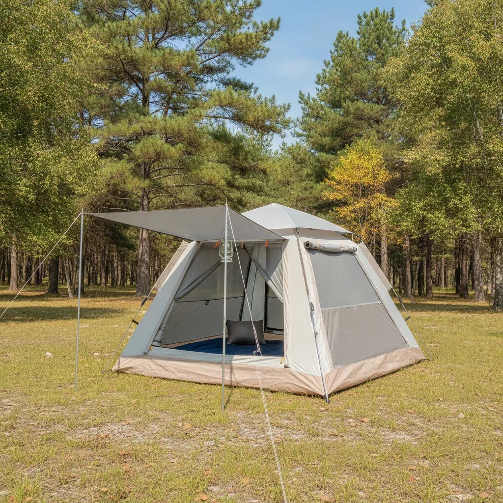 Tente Automatique 3 Places Imperméable & Anti-UV