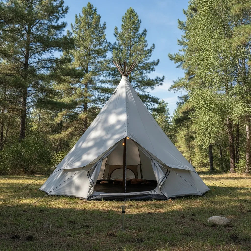 Tente Indienne Tipi 3-4 Places - Camping 4 Saisons