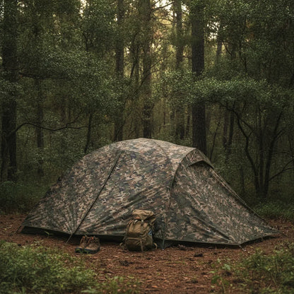 Tente Camouflage 1 Personne 4 Saisons