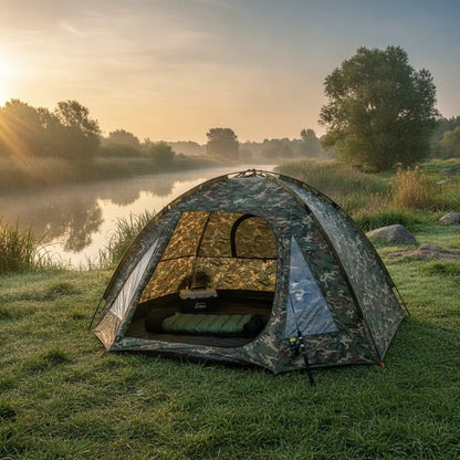 Tente de Pêche Camouflage Imperméable