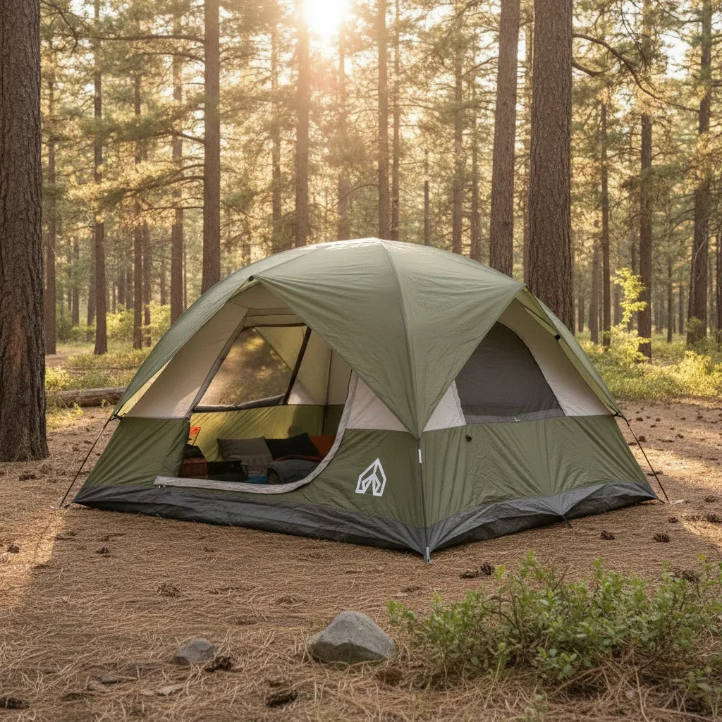 Tente Dôme 4 Personnes Camping Confortable
