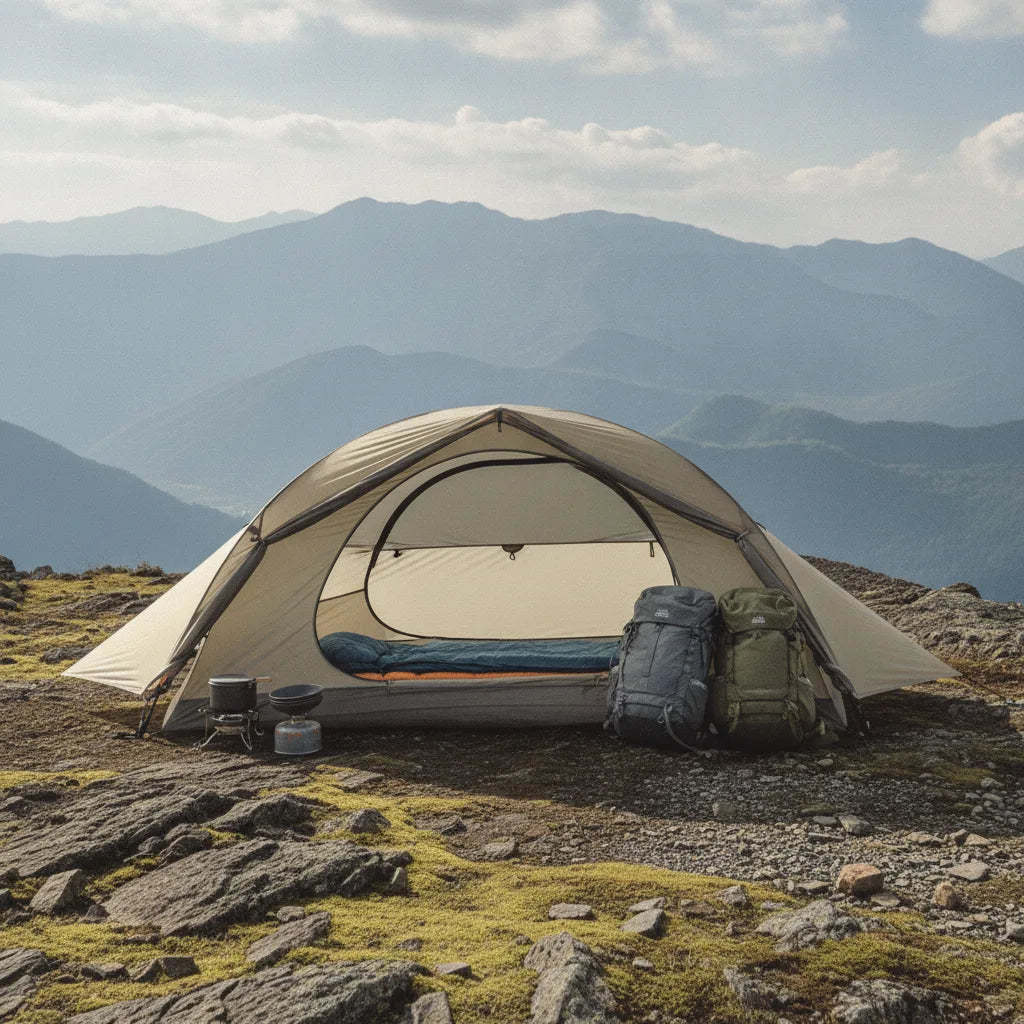 Tente Trekking 2 Places Ultralégère 3 Saisons