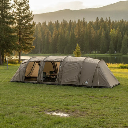 Tente Familiale 6 Places - 2 Chambres & Séjour Spacieux