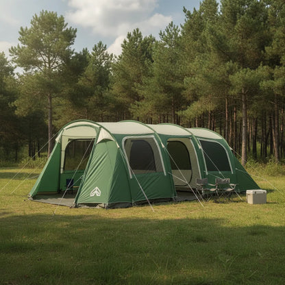 Tente Familiale 8 Personnes - 3 Chambres Séparées
