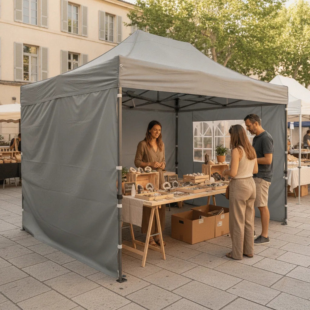 Tente Pliante Pro 3x3m - Marché & Événements