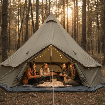 Tente Tipi 4 Places Spacieuse et Imperméable