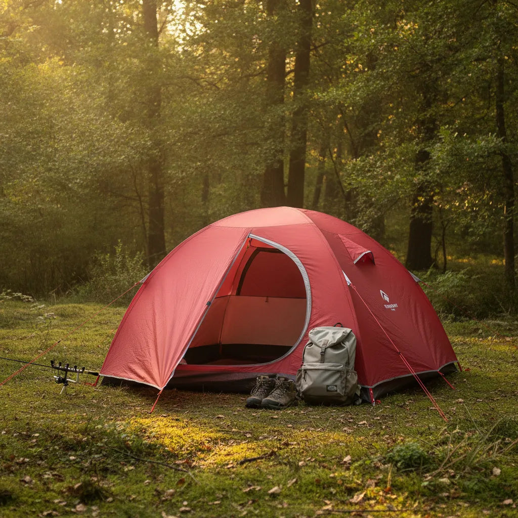 Tente Dôme 3 Places : Camping & Pêche Confortable