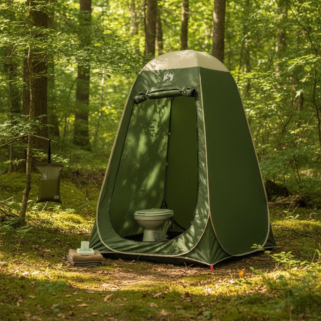 Tente Toilette Pop-Up 2 Secondes Intimité Camping