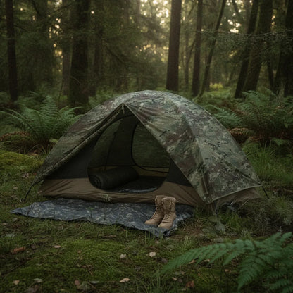 Tente Camouflage 1 Personne 4 Saisons
