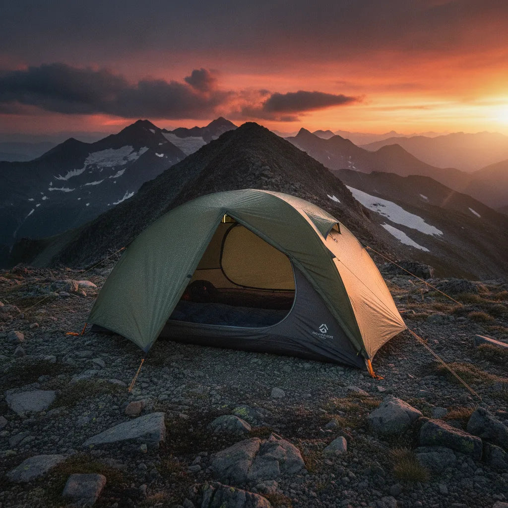 Tente Trekking 2 Places 4 Saisons Ultralégère