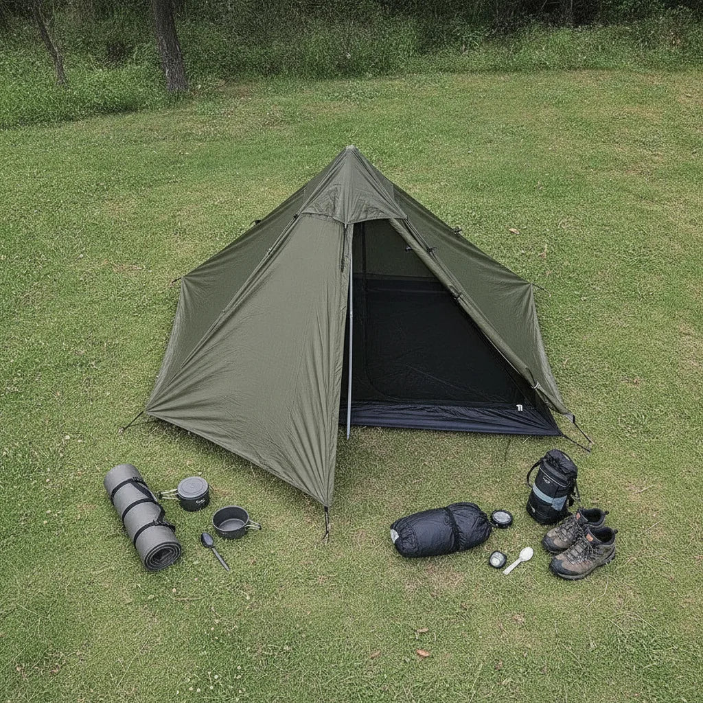 Tente Tipi 1 Place Ultra Légère 1,7kg
