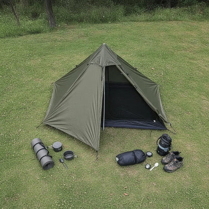 Tente Tipi 1 Place Ultra Légère 1,7kg