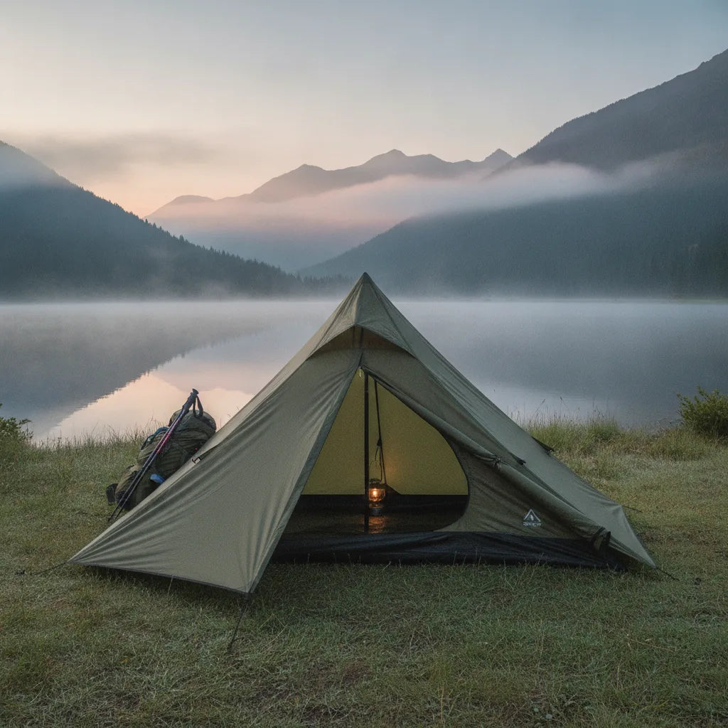 Tente Tipi Solo 4 Saisons Orange