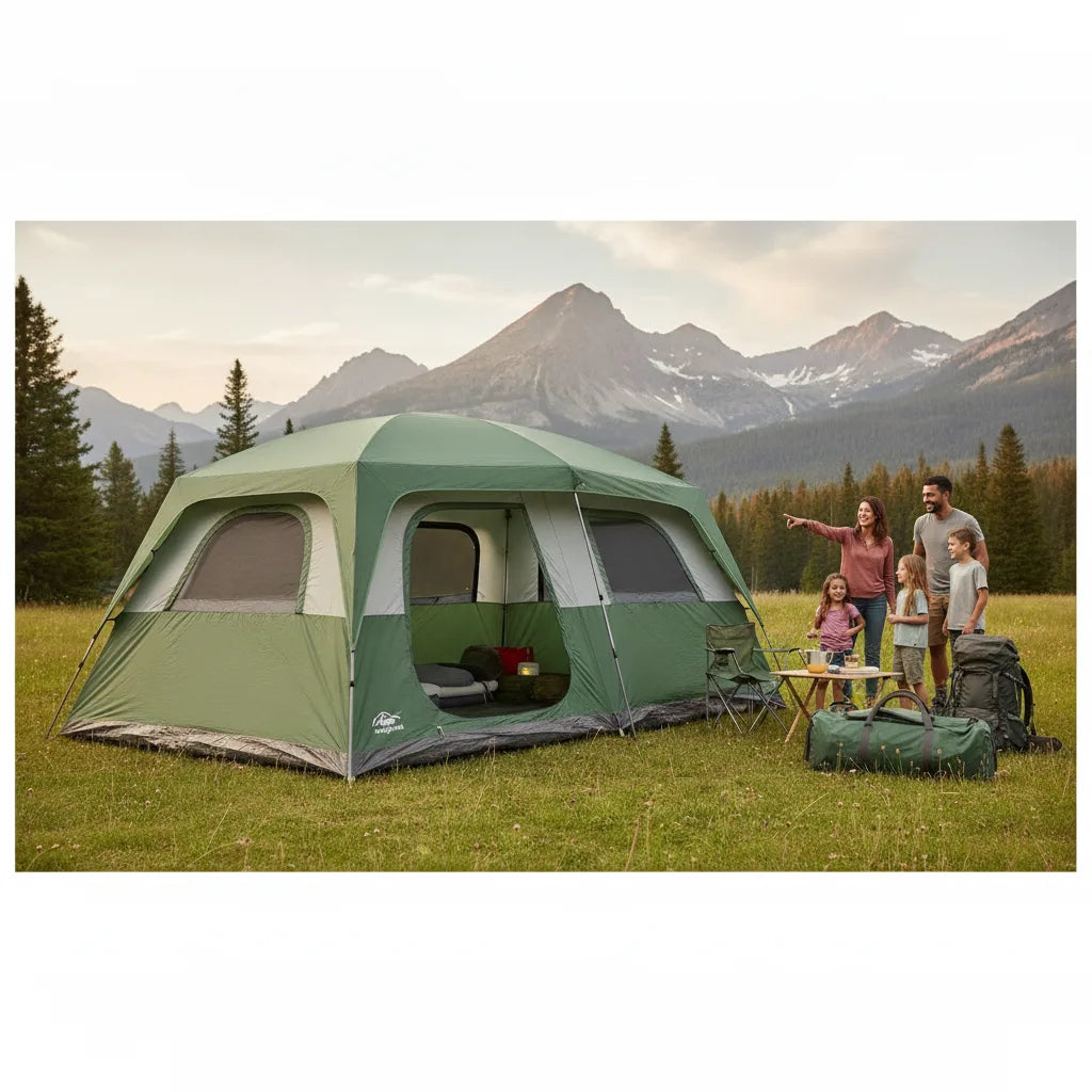 Tente Familiale 10 Places Confortable et Imperméable