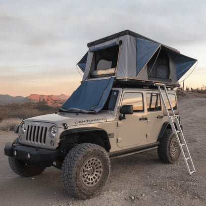 Tente de Toit Rigide 2 Personnes - Aventure Outdoor