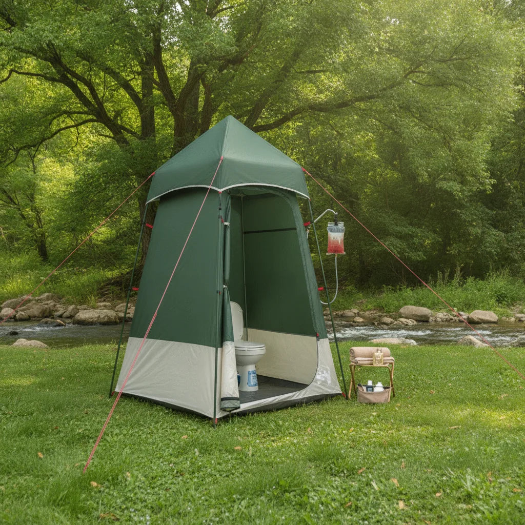 Tente de Douche Toilette Vestiaire Multifonction Camping