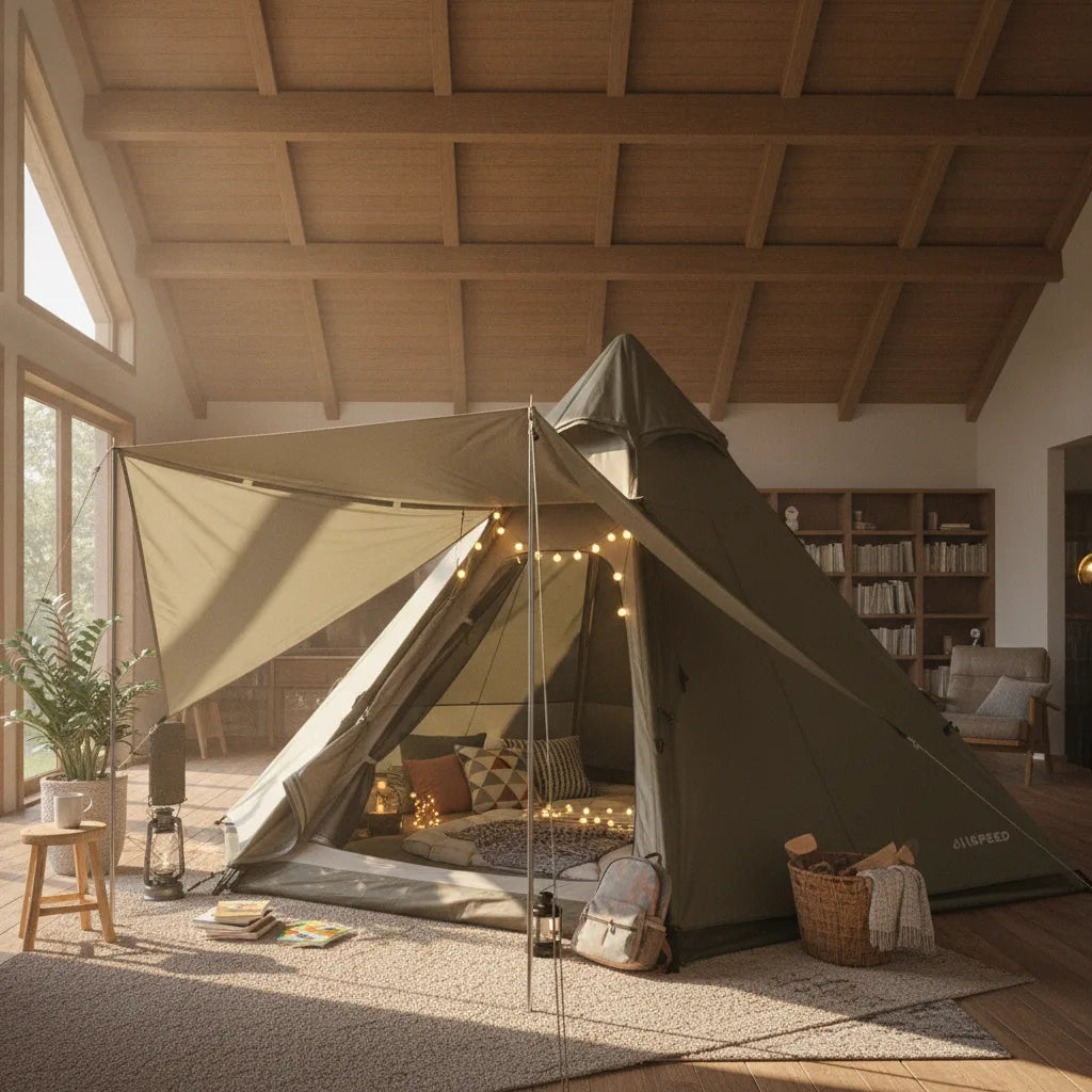 Tente Tipi 4 Places Spacieuse et Imperméable